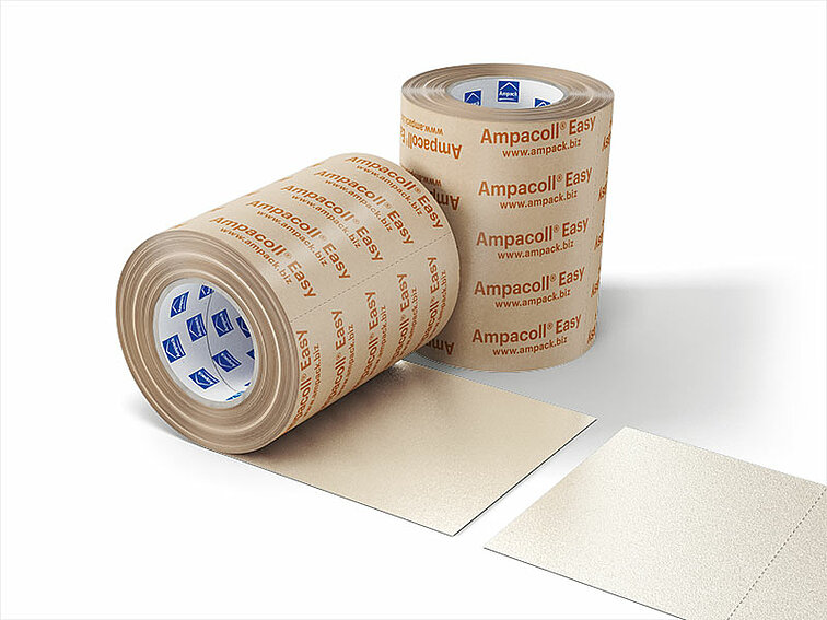 Product photo: Ampacoll Easyfix, linerless sealing patches made of special paper